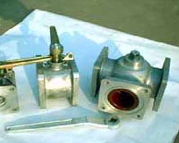 球閥、三通四位